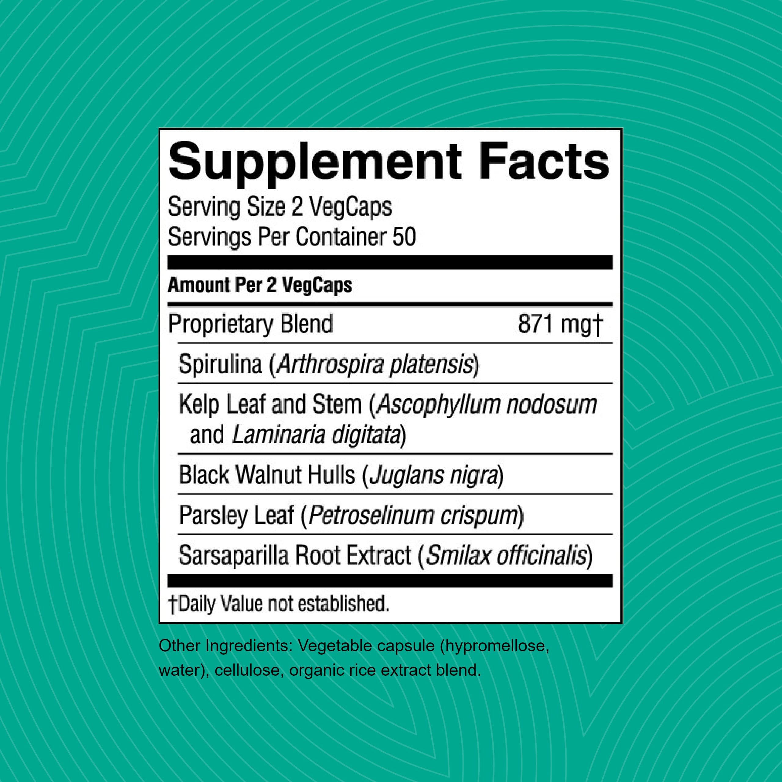 Nature's Sunshine Thyroid Activator 100 Capsules | Herbal Thyroid Support