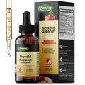 Thyroid Support Liquid Drops for Women | Iodine, Selenium, Zinc, L-Tyrosine & Ashwagandha | Metabolism, Hormone Balance & Immune Support | 60ml