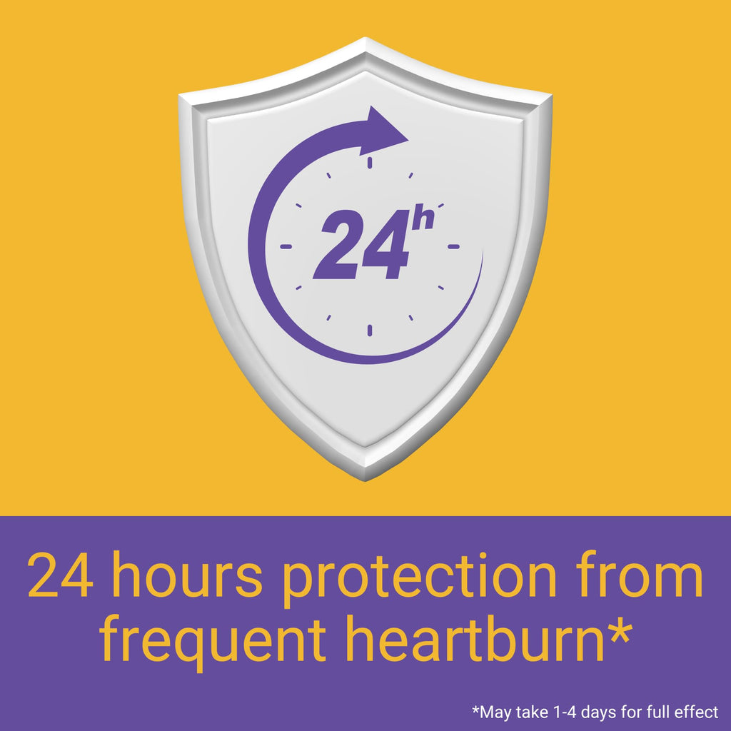 Timely Esomeprazole 20mg Magnesium — 24-Hour Heartburn Relief Capsules (42 Count) | TIME-CAP LABS