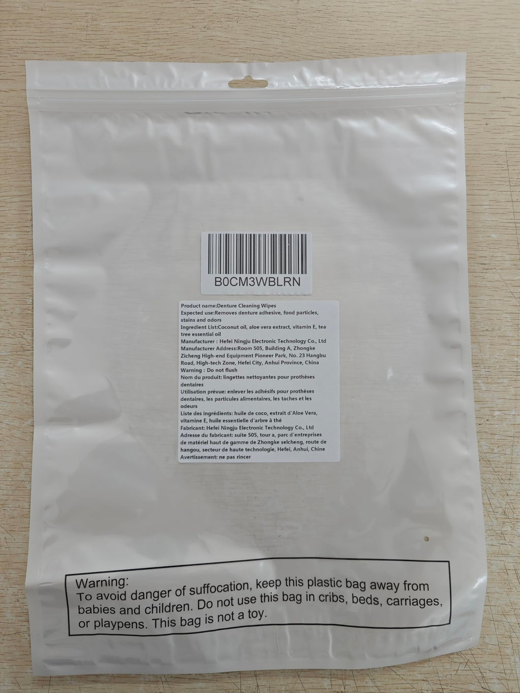 Timgle 200 Denture Cleaning Wipes – Deep Clean, Odor & Adhesive Removal