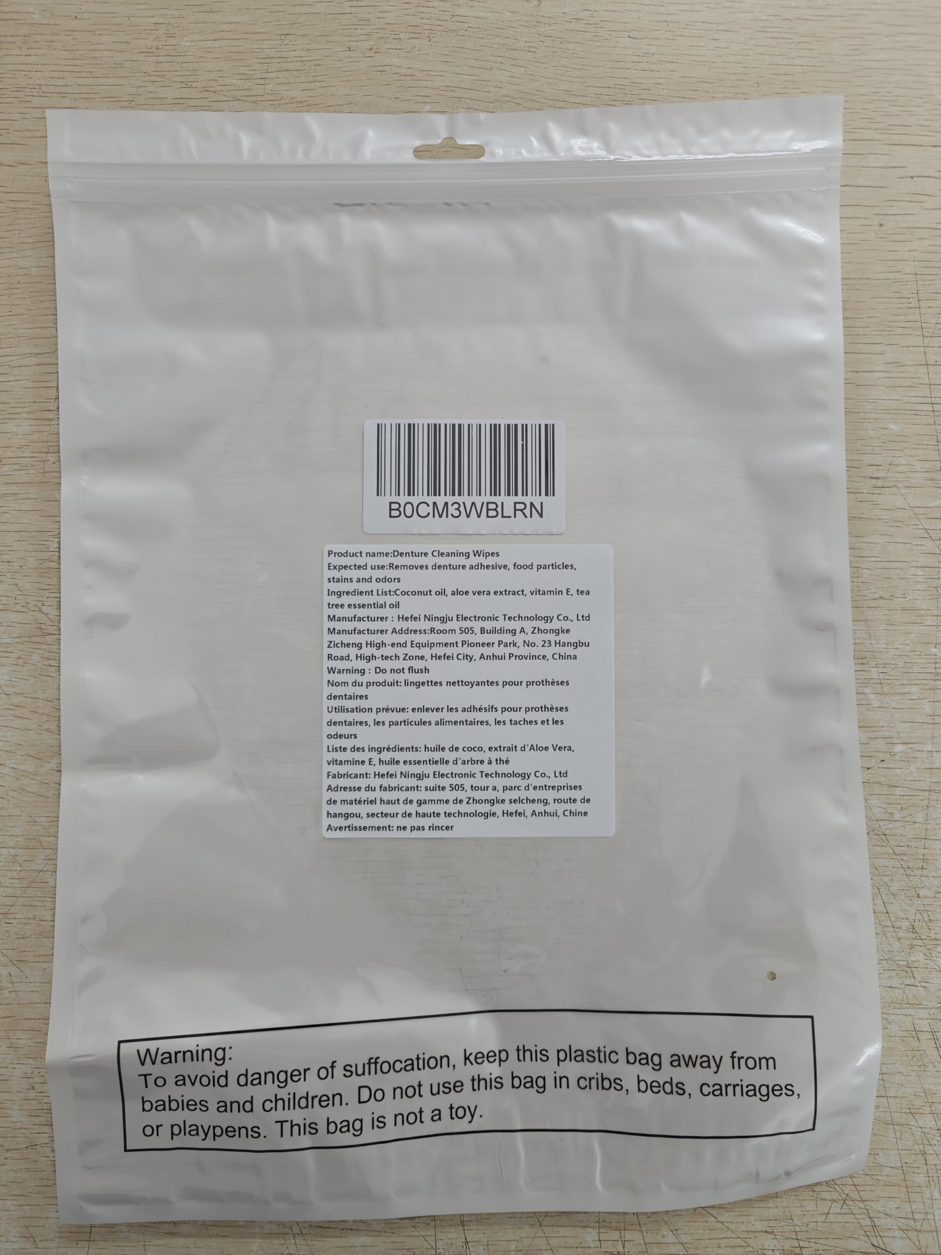 Timgle 200 Denture Cleaning Wipes – Deep Clean, Odor & Adhesive Removal