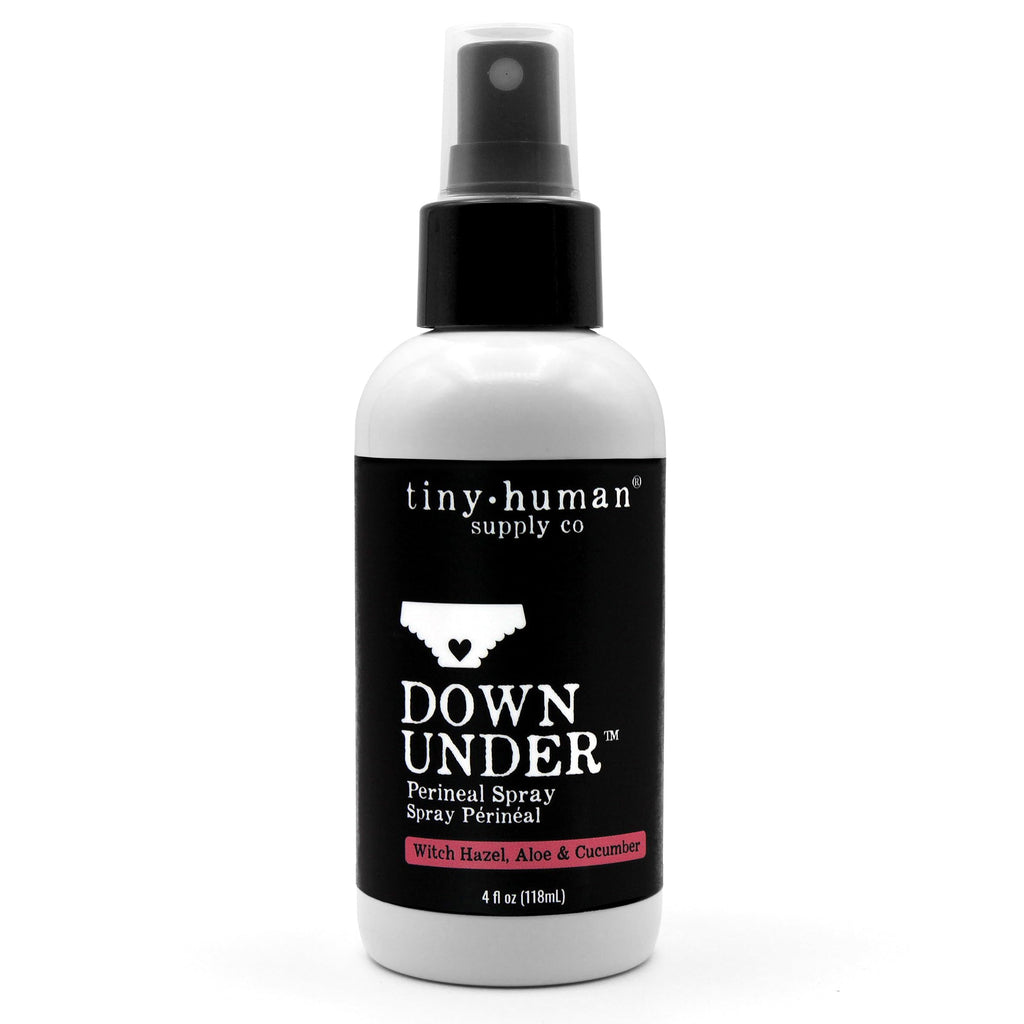 Tiny Human Supply Co Down Under Herbal Perineal Spray 4oz — 97% Organic Postpartum Relief