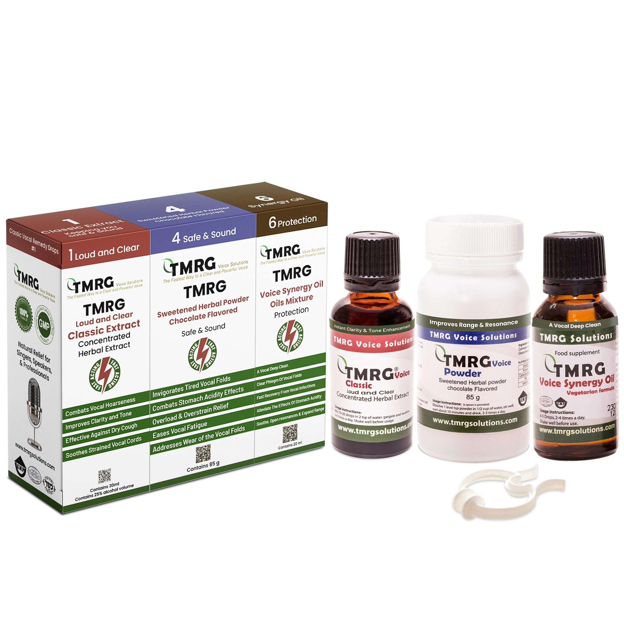 TMRG Powerful Vocal Recovery Kit - Large | Premium Herbal Remedy for Vocal Health & Recovery