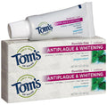 Tom's of Maine Antiplaque Tartar Control Plus Whitening Toothpaste - Trial Size Peppermint, 1 oz, 2 pk