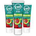 Tom's of Maine ADA Approved Fluoride Kids Toothpaste – Silly Strawberry, 5.1 oz, 3-Pack