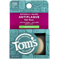 Tom's of Maine Natural Waxed Antiplaque Flat Floss – Spearmint, 32 Yards, Pack of 2 | ADA Accepted