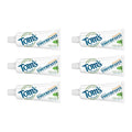 Tom's of Maine Travel Size Anticavity Fresh Mint Toothpaste, 3 oz – 6-Pack (Packaging May Vary)