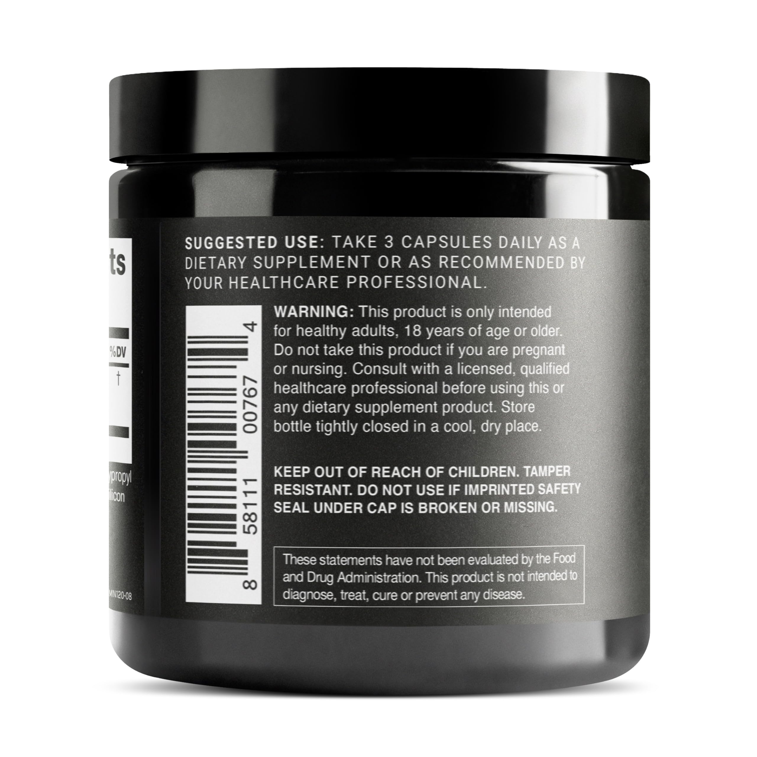 Toniiq Lion’s Mane Ultra High Potency 10:1 Extract | 30% Polysaccharides | 120 Caps | Lab Tested