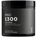 Toniiq 1300mg NAC – 120 Veg N-Acetyl Cysteine Capsules – 98% Purity, Lab Tested