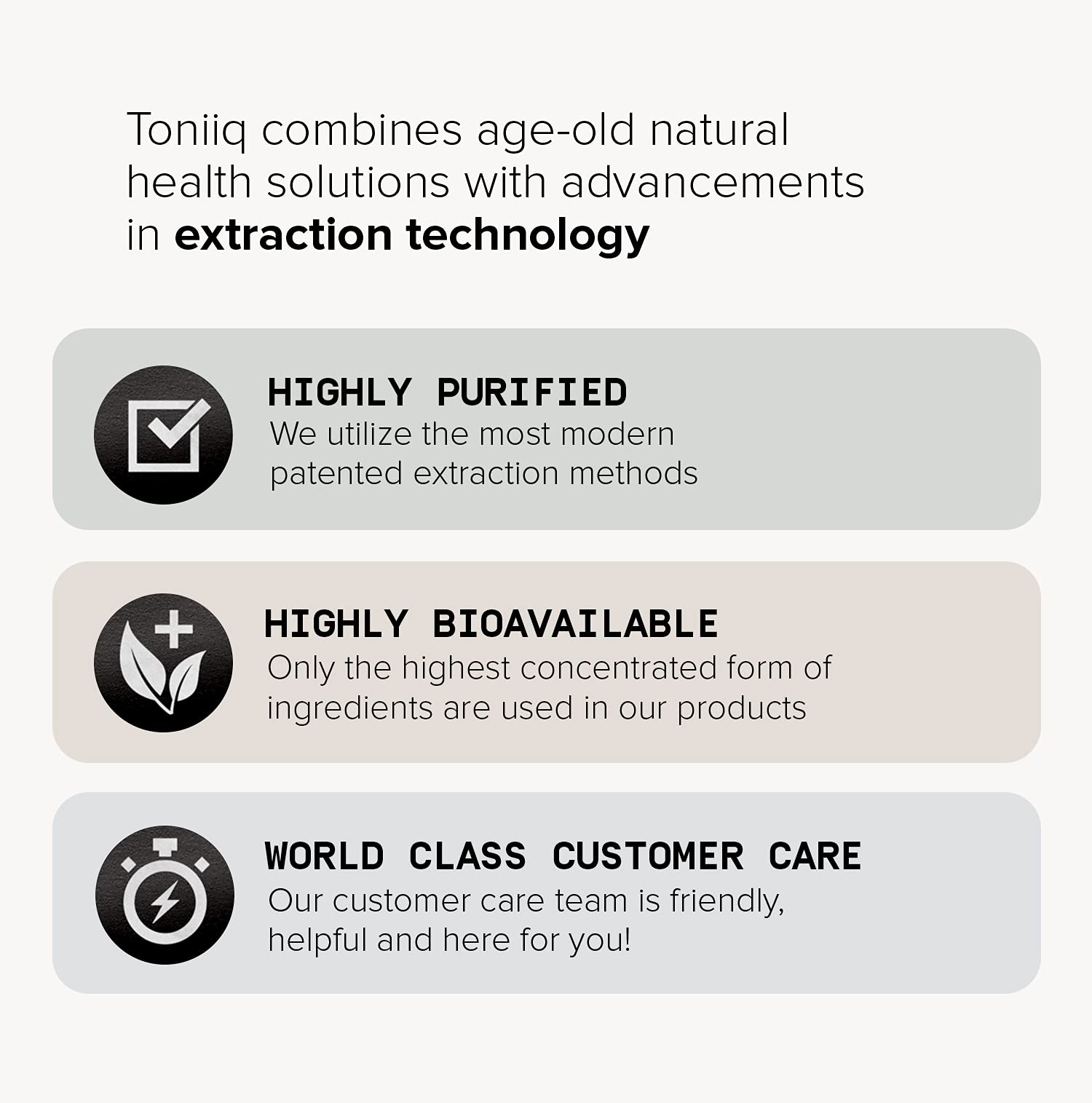 Toniiq NMN 1200mg – Stabilized, 98% Pure, Third-Party Tested, 60 Capsules
