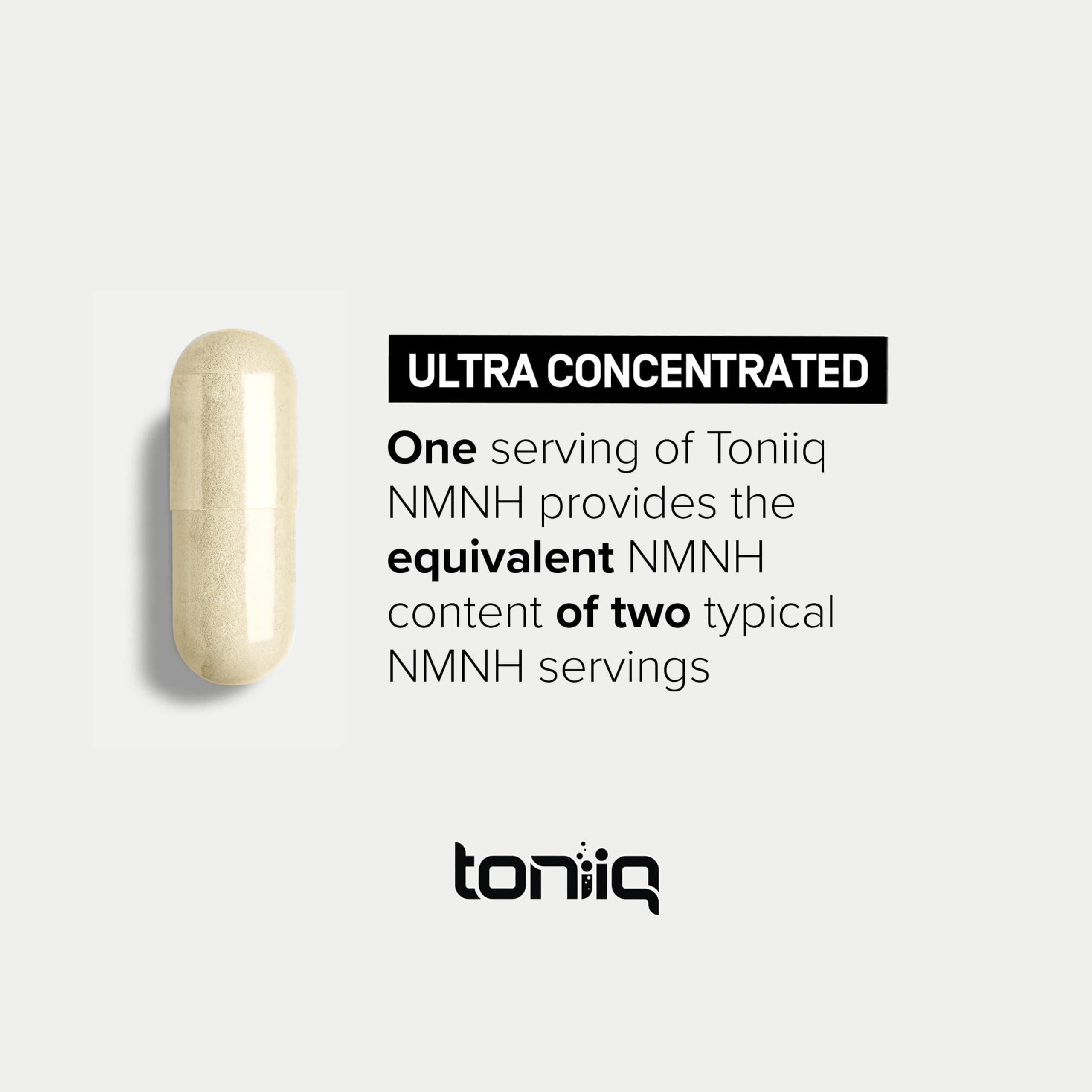 Toniiq NMNH Supplement – UthPeak NAD+ Booster | 95% Purity