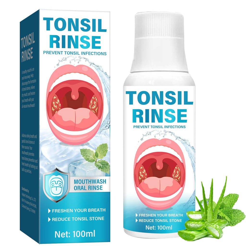 Tonsil Stone Remover Mouthwash – Natural Oral Rinse for Fresh Breath
