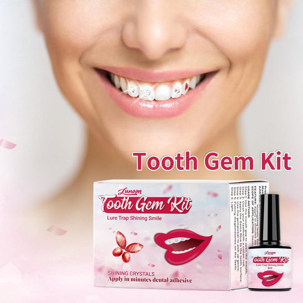LMDGDS Tooth Gems Kit - DIY Teeth Jewelry for Women & Men