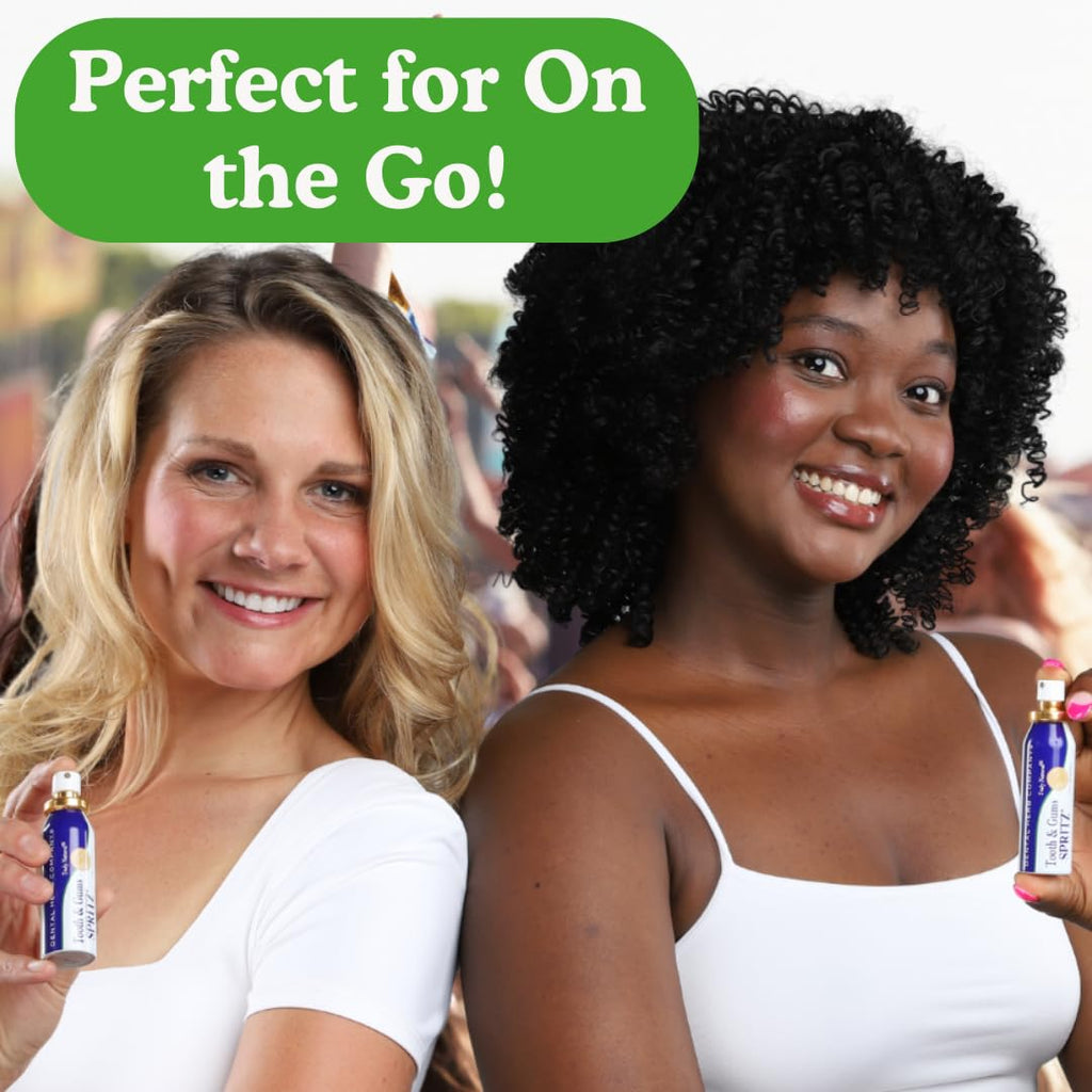 Tooth & Gums Spritz - Fresh Breath Instantly | Natural Alcohol-Free Breath Spray
