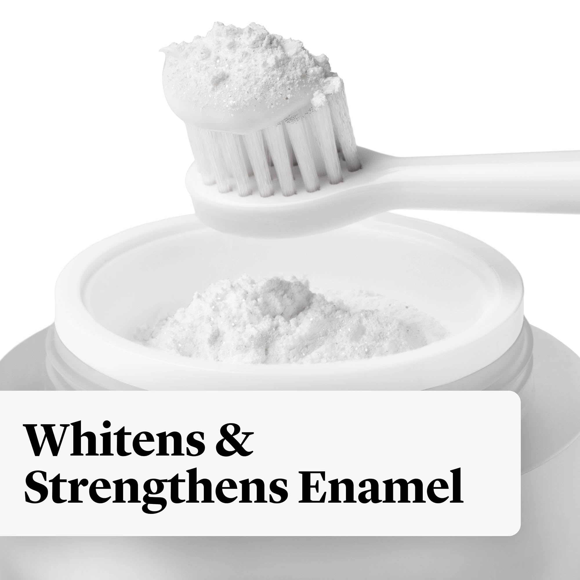 Made by Dentists Teeth Whitening Powder – Hydroxyapatite, PAP & Diamond Powder – Instant Results
