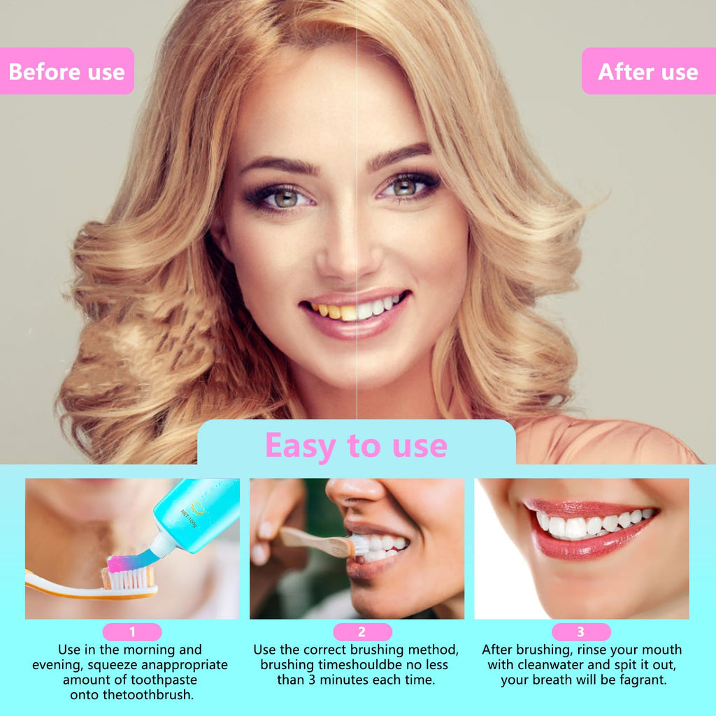 Niacinamide Whitening Toothpaste for Adults | Teeth Whitening Toothpaste | Brilliant Smile 3.53oz