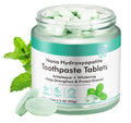 Hydroxyapatite Toothpaste Tablets – Natural Peppermint, Fluoride Free, Travel Friendly
