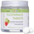 Toothpaste Tablets – Strawberry Kiwi | Nano Hydroxyapatite Chewable, Fluoride Free | 90 Tabs