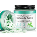Toothpaste Tabs 150pcs - Nano Hydroxyapatite, Fluoride Free, Peppermint, Eco & Travel Friendly