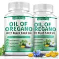 TOPCAPAK Oil of Oregano & Black Seed Oil — 2-in-1 Immune Support, 400 Softgels