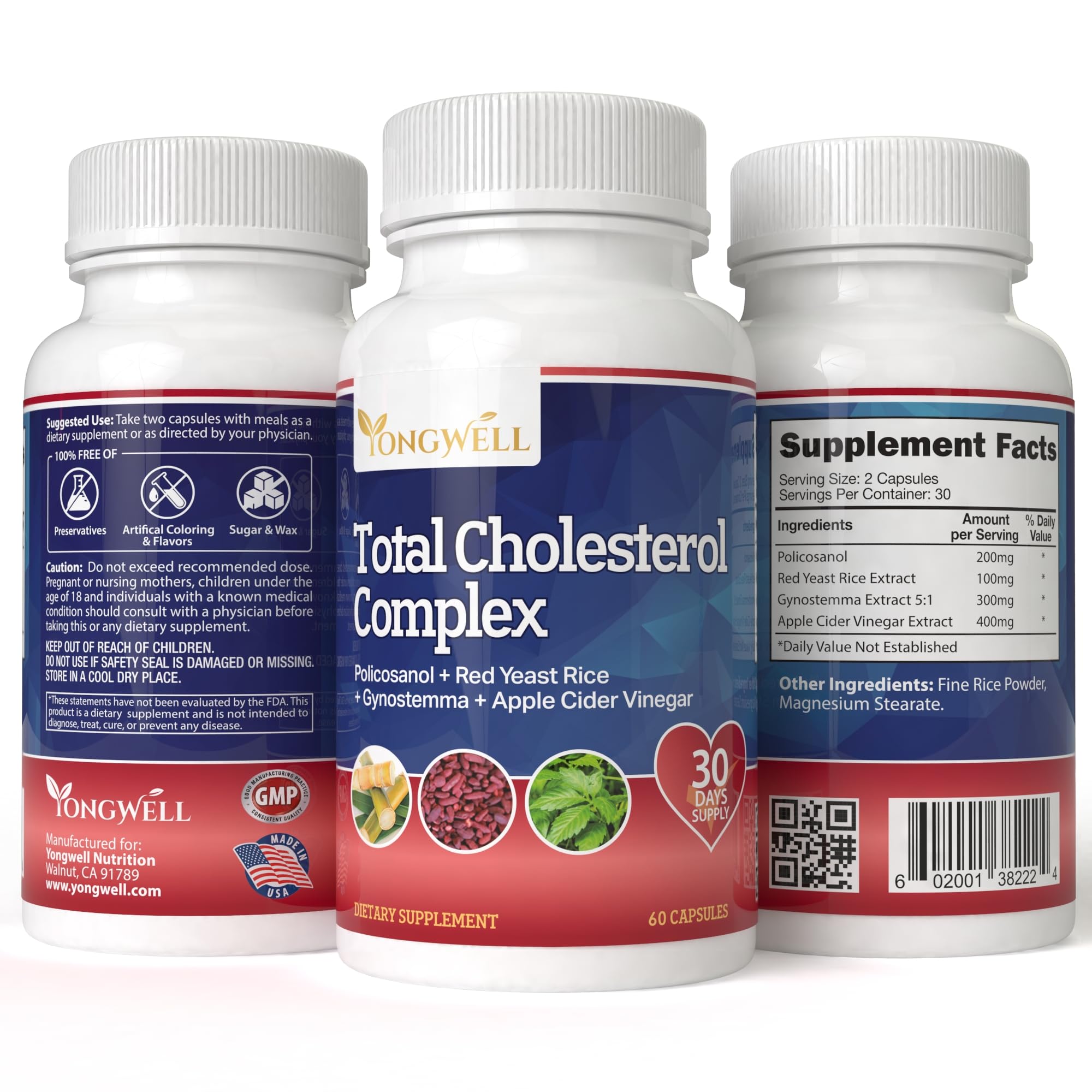 Total Cholesterol Complex – Promote Optimal Cholesterol (60 Capsules)