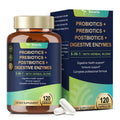Totaria 5-in-1 Probiotic, Prebiotic & Postbiotic for Gut Health – 60B CFU, 4-Month Vegan Supply