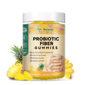 9-in-1 Probiotic Fiber Gummies for Adults & Teens – 60 Pineapple Gummies | Totaria