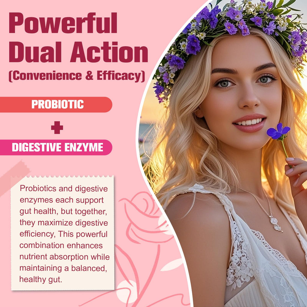 Totaria Probiotics for Women – 120B CFU, Akkermansia, Enzymes & Prebiotics | 120 Vegan Capsules