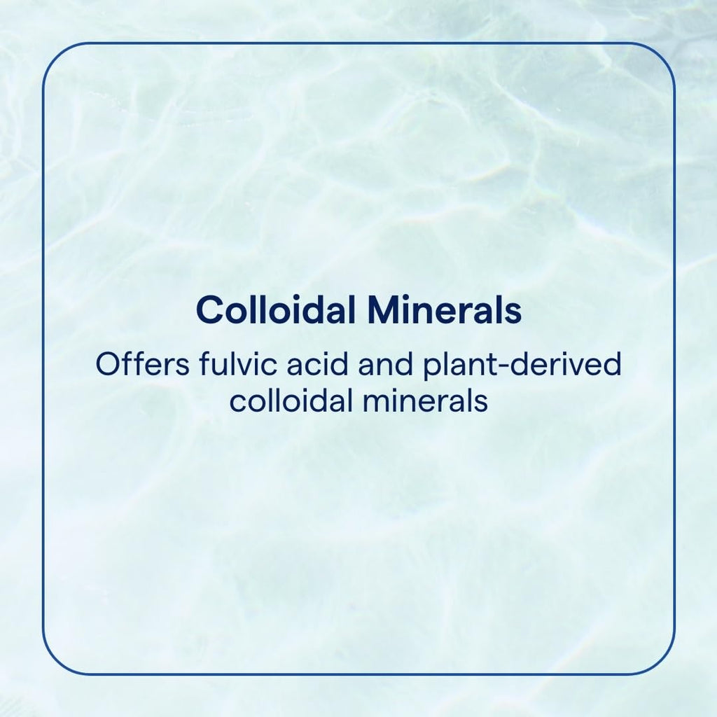 Trace Minerals Colloidal Minerals – Immune Health & Energy Support | 32 oz, Fulvic Acid & High-Potency Potassium