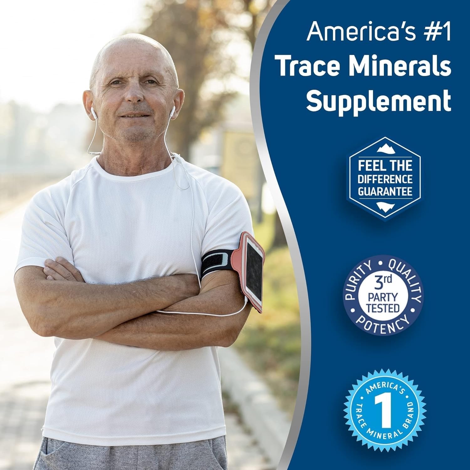 Trace Minerals Complete Foods Multi – Daily Multivitamin with Ionic Trace Minerals (240 Tabs)
