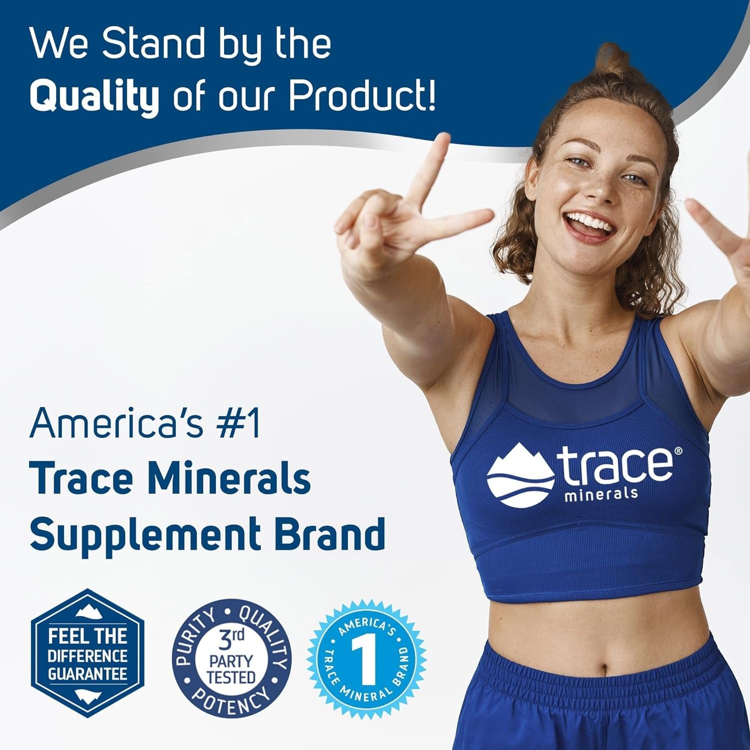 Trace Minerals ConcenTrace Mineral Mouth Rinse – Mint, 10 oz (Pack of 2) | Alcohol Free, Vegan, Gluten Free, Non-GMO