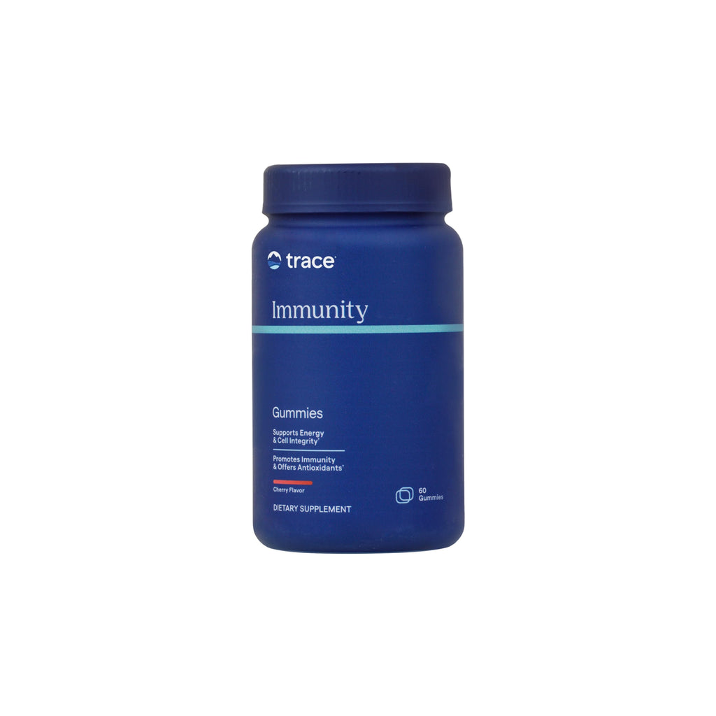 Trace Minerals Immunity Gummies - Zinc, Vitamin C & D | Cherry