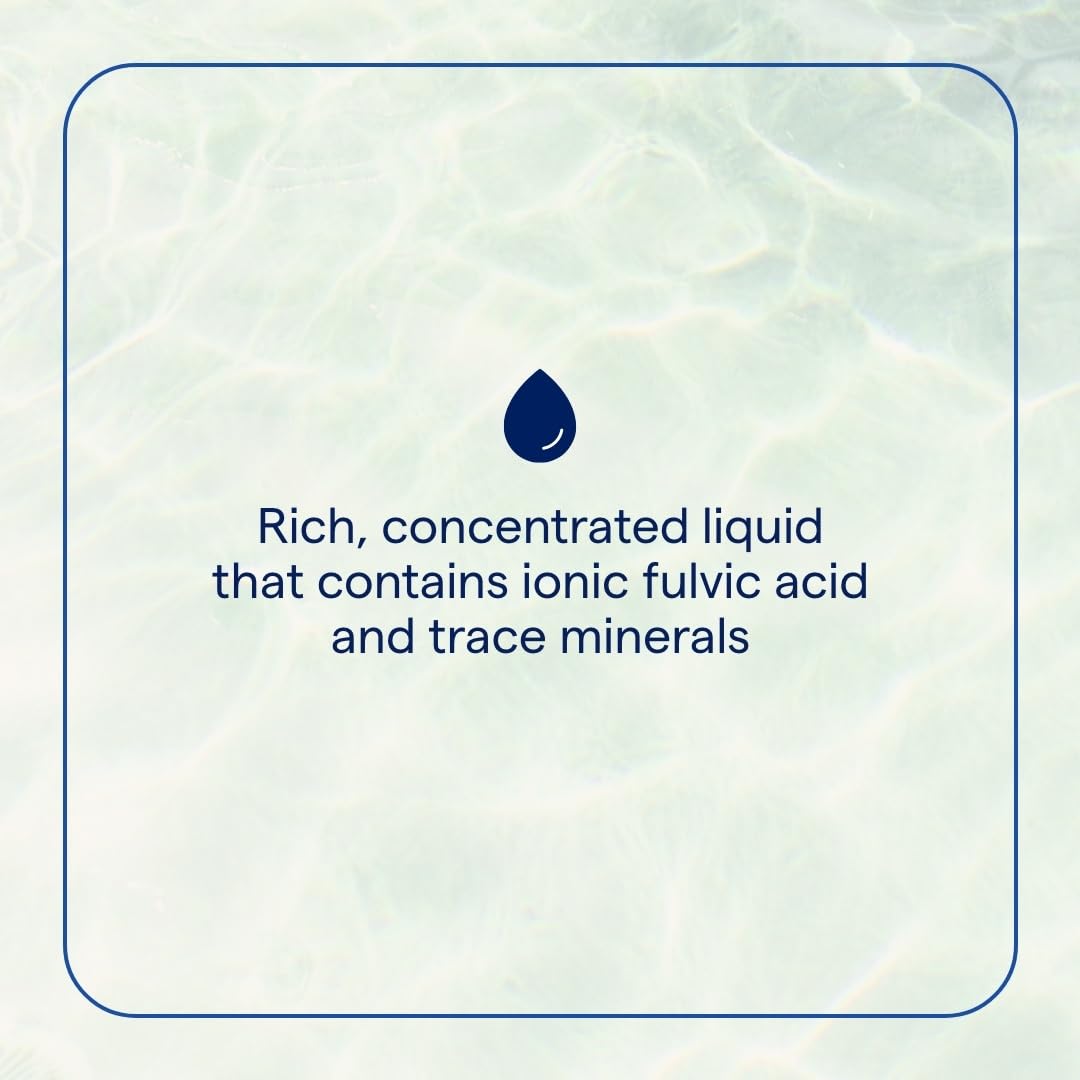 Trace Minerals Ionic Fulvic Acid 250mg – 2oz, 59 Servings