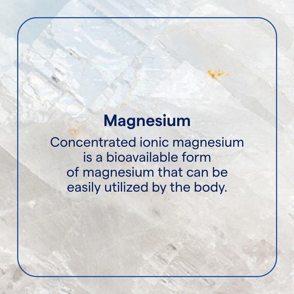 Trace Minerals Mega-Mag Liquid Magnesium Drops – Vitality & Energy (4 oz) | Vegan, Non-GMO, Gluten-Free