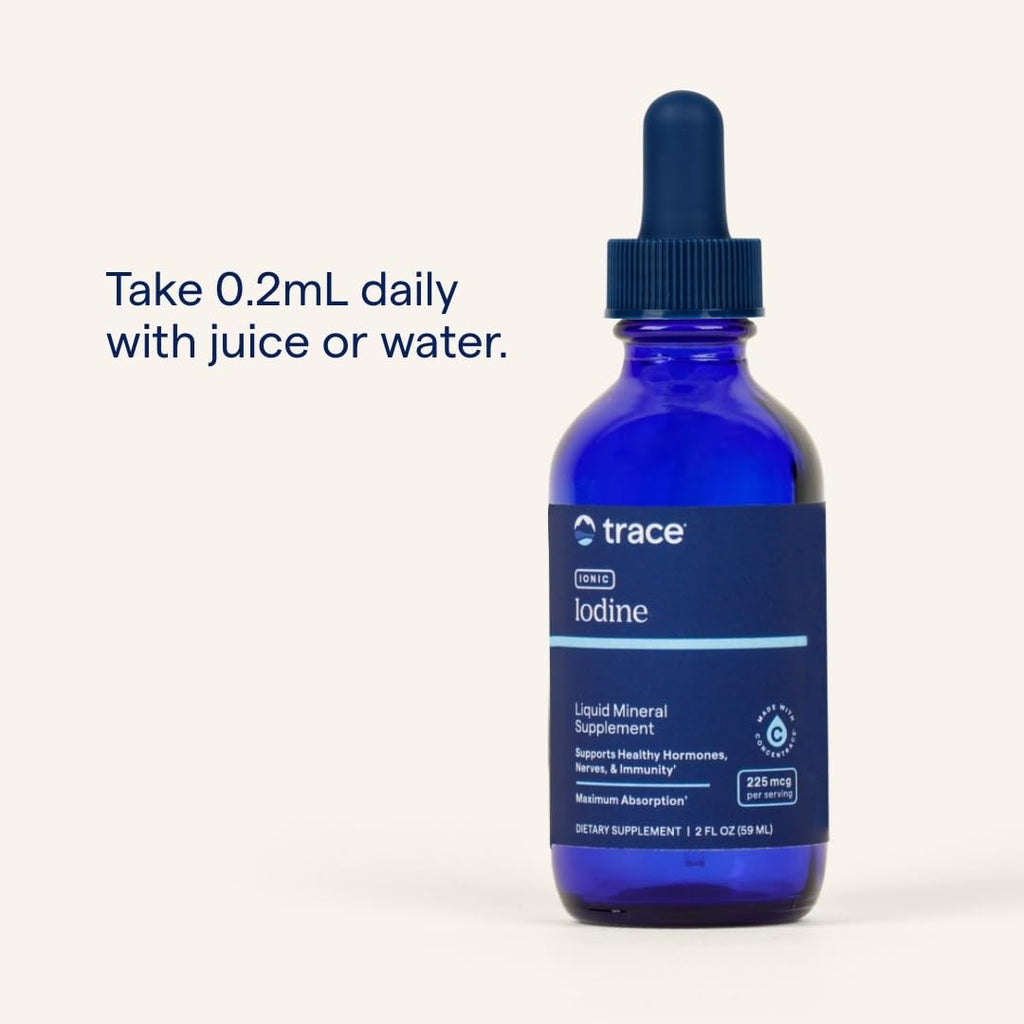 Trace Minerals Research IOKI01 Liquid Ionic Iodine – Potassium Iodide, 0.3 lb