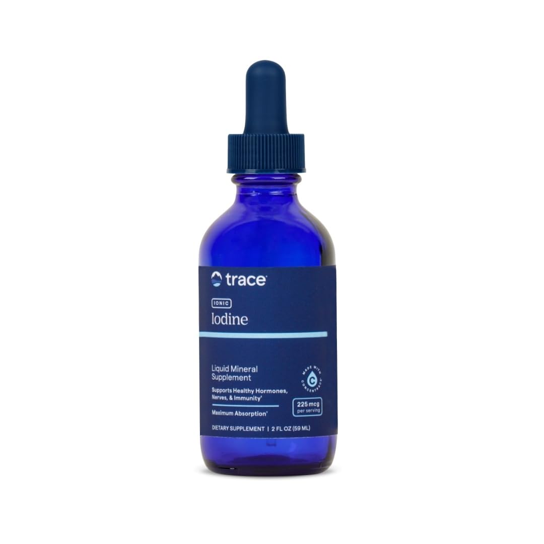 Trace Minerals Research IOKI01 Liquid Ionic Iodine – Potassium Iodide, 0.3 lb