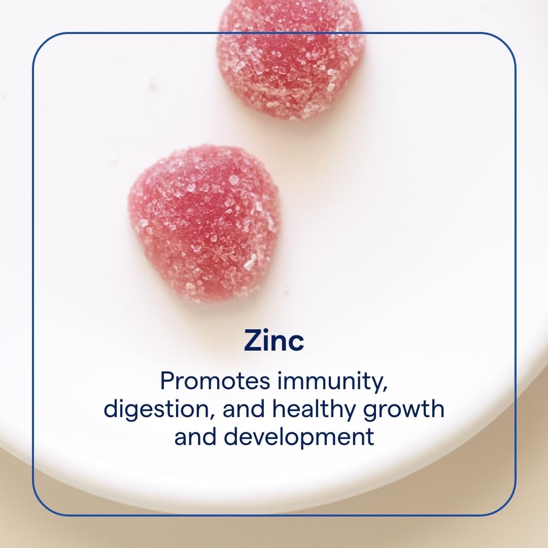 Trace Minerals Zinc Gummy – Immune Support & Healthy Development (Vegan, Gelatin-Free) | 60 Count