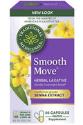 Traditional Medicinals Smooth Move Laxative Capsules – Organic Senna, 50 Caps