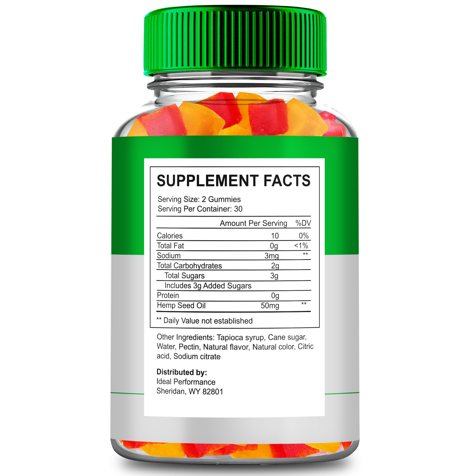 Tranquil Vibe Hemp Gummies - Official Maximum Strength All Natural Health & Wellness (2 Pack)