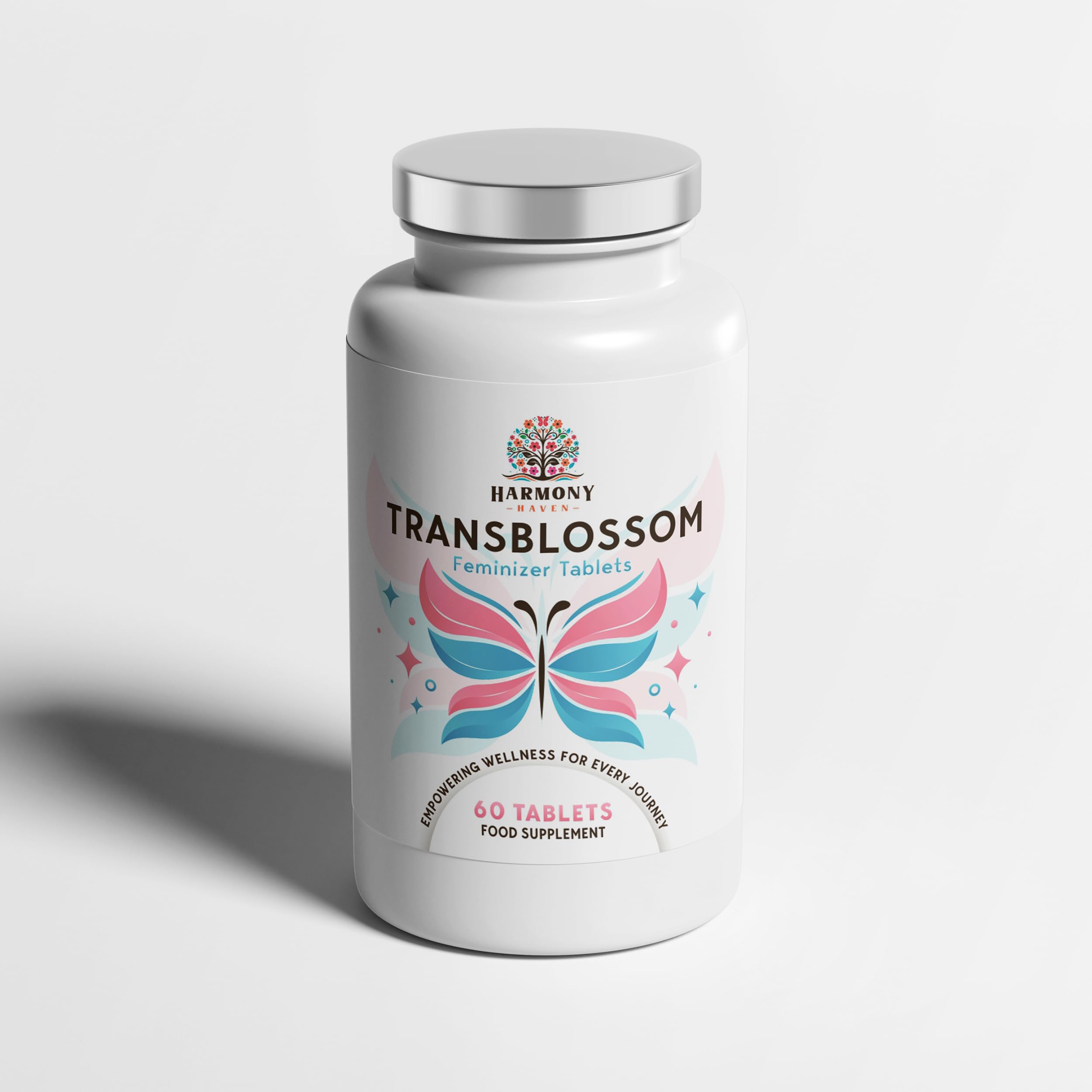 TransBlossom MTF Feminizer Pills – 60 Tablets | Feminine Wellness
