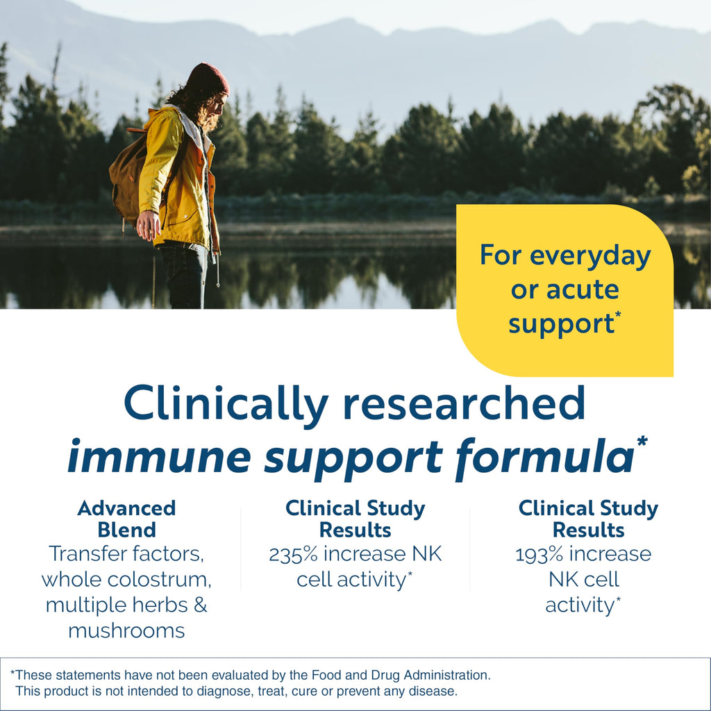 Researched Nutritionals Liposomal Glutathione 450mg + Colostrum & Mushrooms Immunity Duo – Enhanced Immunity Tri-Fortify + Transfer Factor Multi-Immune (2 Piece Set)