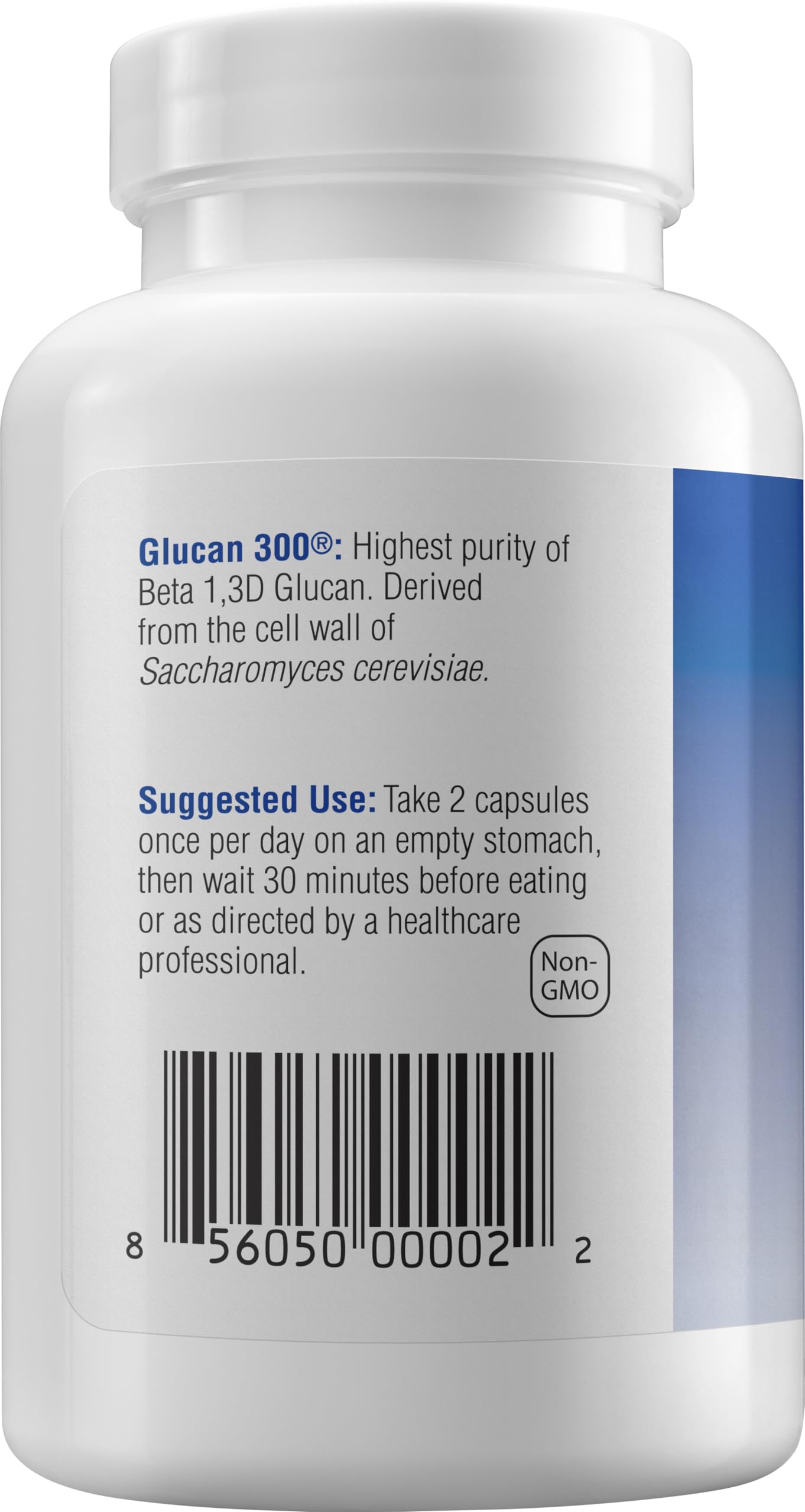Transfer Point Immune Support Supplement — Highly Purified Beta Glucan 500 mg Capsule (Non-GMO, Vegan)