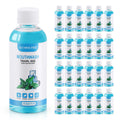 100 pcs Travel Size Mouthwash Bulk - 80ml (2.7 fl oz) Mint Portable Mini Bottles for Travel Toiletry Kits