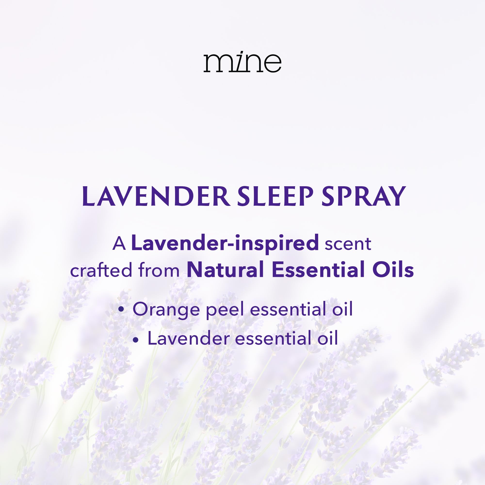 Lavender Sleep Spray with Melatonin – Natural Pillow Mist for Relaxing Sleep | Calming Bed Spray