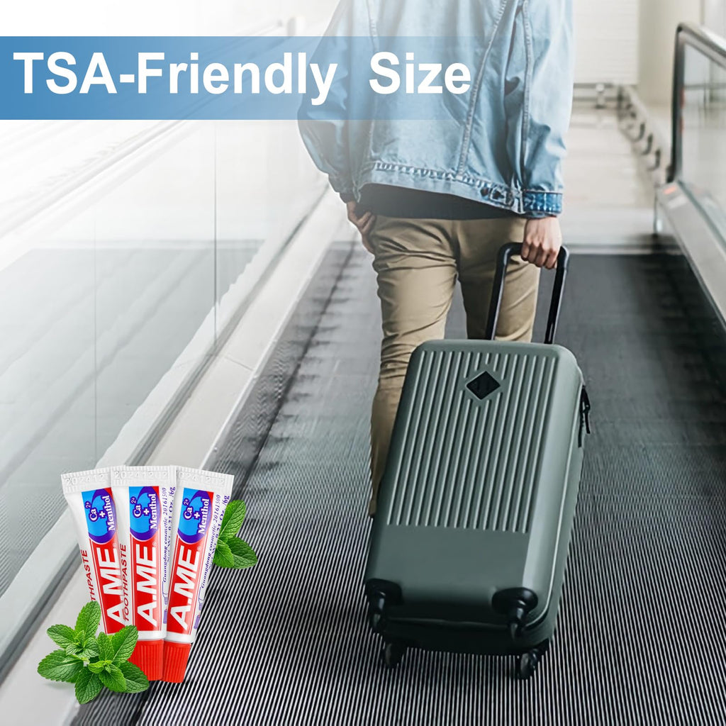 Travel Size Toothpaste Bulk – 200 Pack, Disposable On-The-Go Pocket Toothpaste for Travel