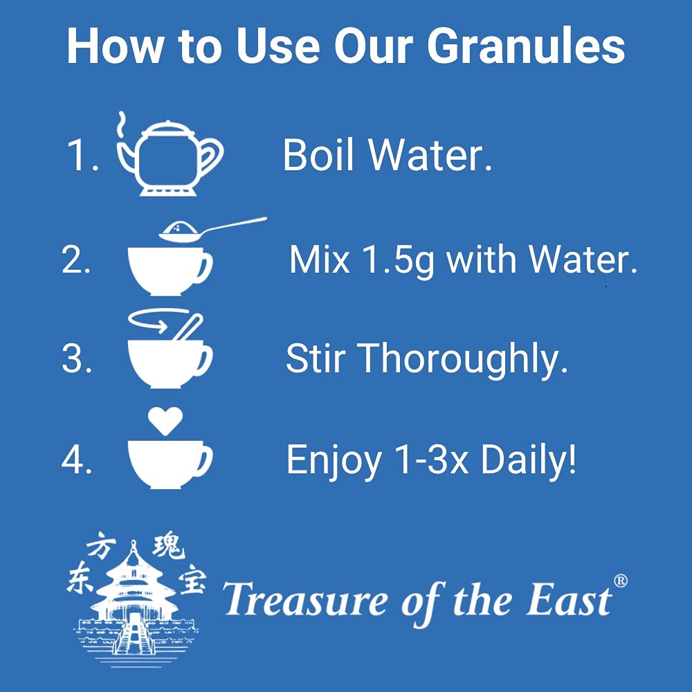 Treasure of The East: Rehmannia Six Formula Liu Wei Di Huang Wan 5:1 100g