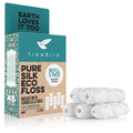 TreeBird Pure Silk Eco Floss Refills – Mint, 5×33 yd Spools