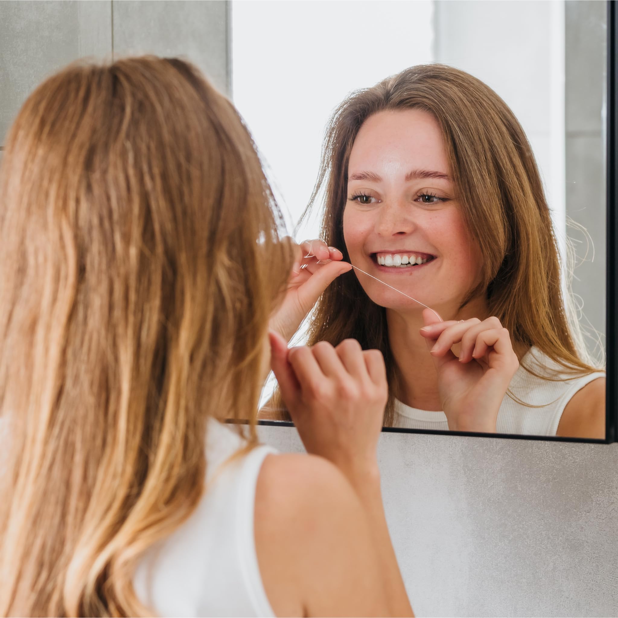 TreeBird Pure Silk Eco Floss Refills – Mint, 5×33 yd Spools