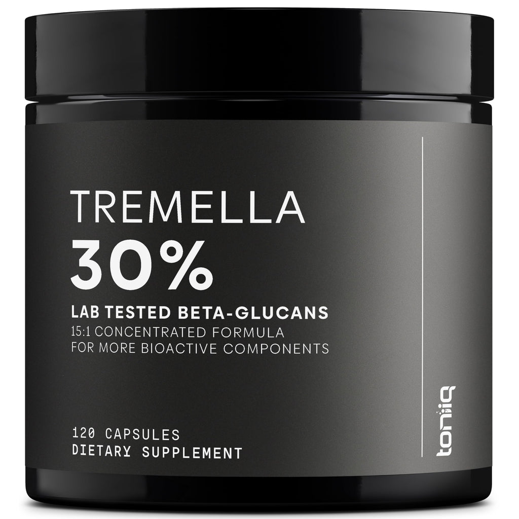 Tremella Mushroom Ultra High Potency 15:1 Extract – 30% Beta Glucans | 120 Capsules