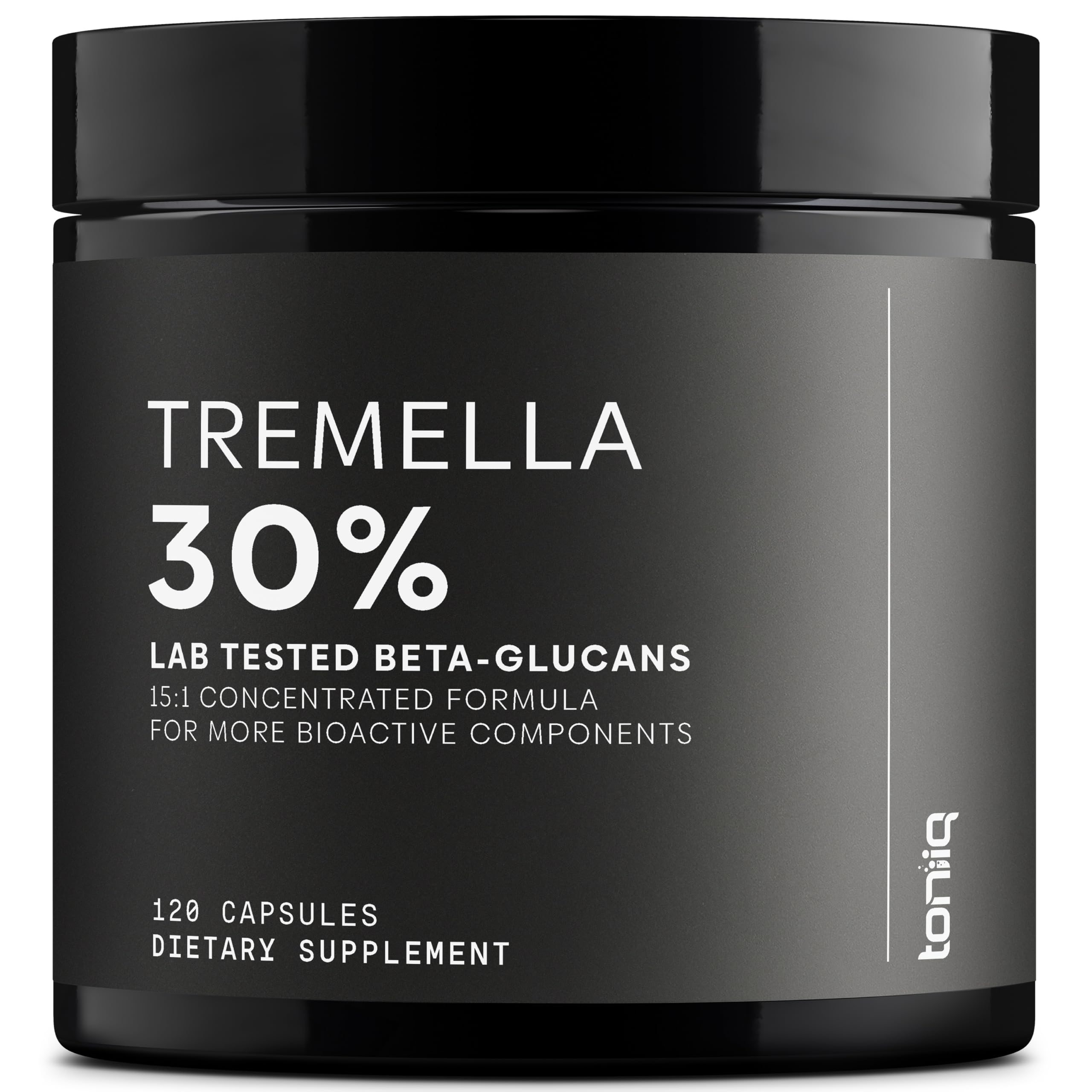 Tremella Mushroom Ultra High Potency 15:1 Extract – 30% Beta Glucans | 120 Capsules